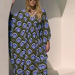 Free People Groovy Baby Maxi Kaftan